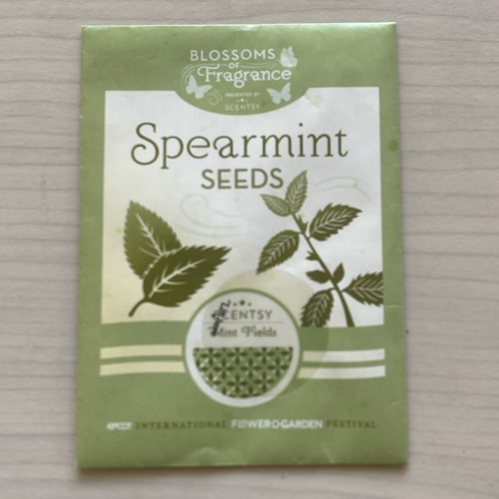 Seeds from flower and garden featuring scents from scentsy